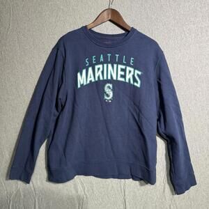 Vintage‎ Seattle Mariners Fanatics  MLB Baseball Crewneck Sweatshirt L